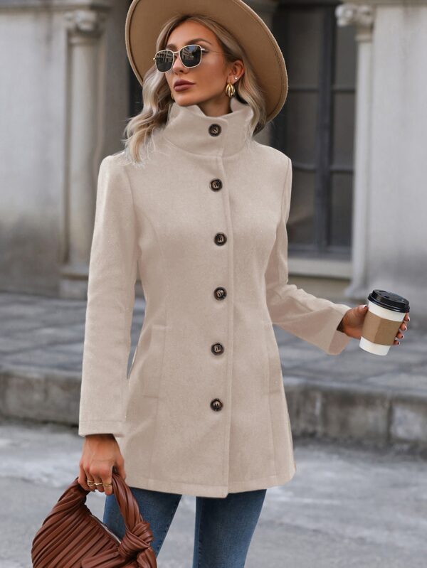 Sobretodo Casual con Botones y Bolsillos Laterales - Image 10