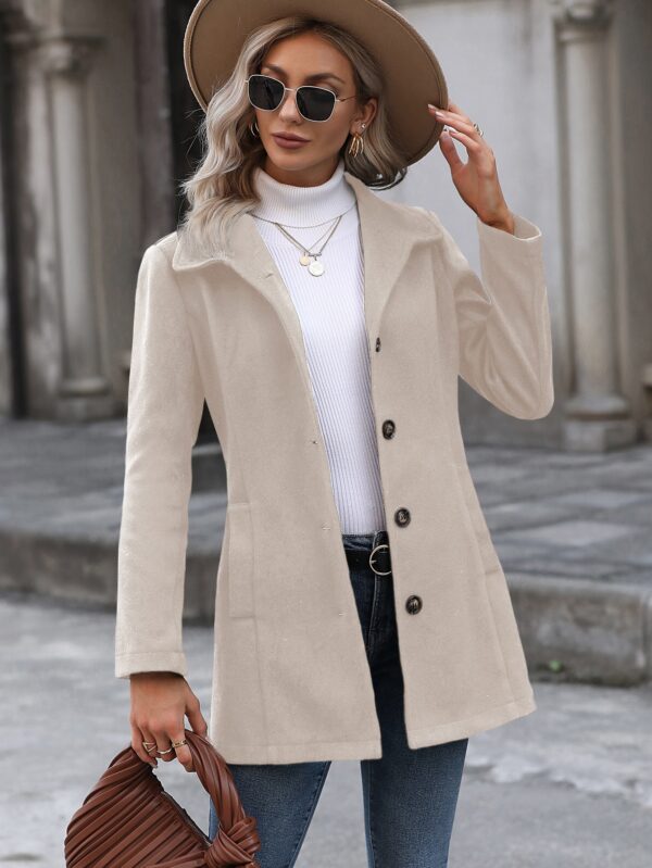 Sobretodo Casual con Botones y Bolsillos Laterales - Image 12