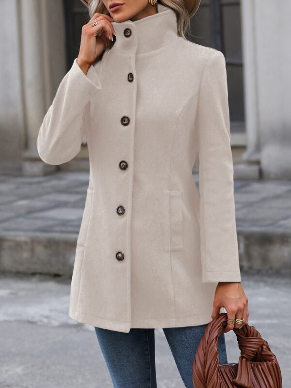 Sobretodo Casual con Botones y Bolsillos Laterales - Image 13
