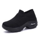 Zapatillas Deportivas de Mujer con Amortiguación y Diseño Tejido