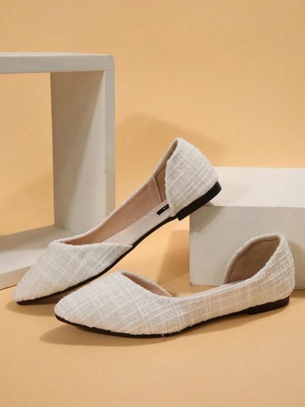 Zapatos Planos de Mujer en Beige, punta fina para Primavera/Otoño - Image 9