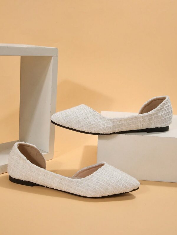 Zapatos Planos de Mujer en Beige, punta fina para Primavera/Otoño - Image 11