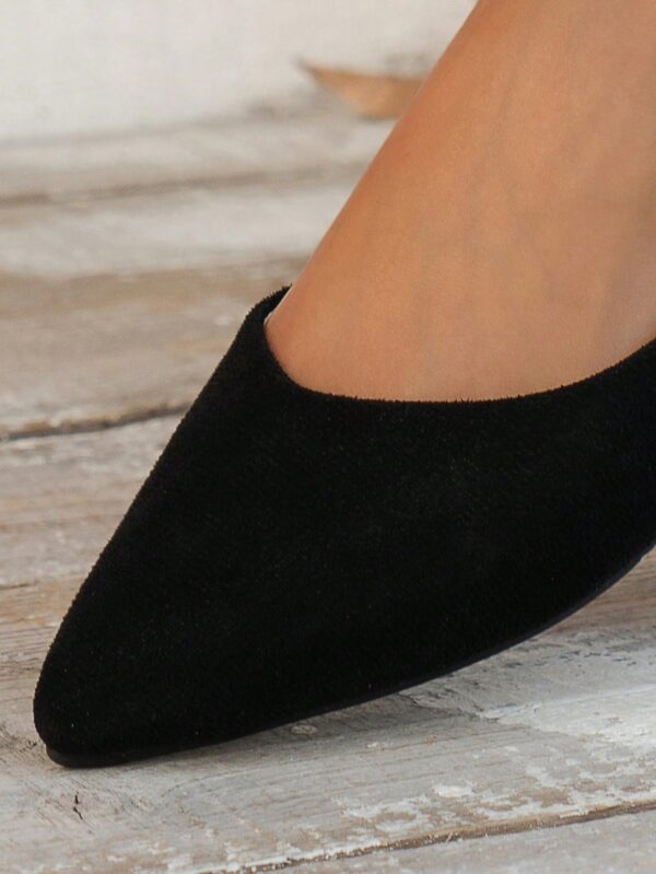 Zapatos Planos de Mujer en Beige, punta fina para Primavera/Otoño - Image 3