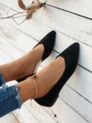 Zapatos Planos de Mujer en Beige, punta fina para Primavera/Otoño