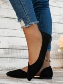 Zapatos Planos de Mujer en Beige, punta fina para Primavera/Otoño