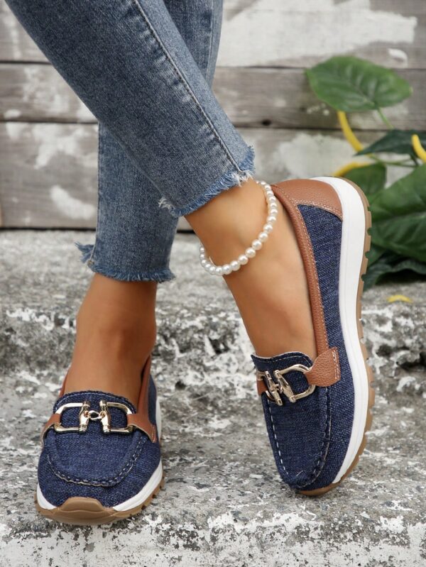 Zapatillas Khaki de Mujer con Suela Gruesa y Cómoda - Image 71