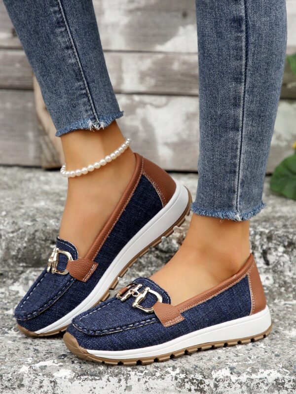 Zapatillas Khaki de Mujer con Suela Gruesa y Cómoda - Image 72