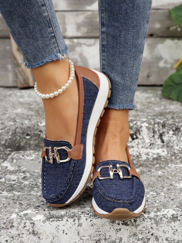 Zapatillas Khaki de Mujer con Suela Gruesa y Cómoda - Image 73