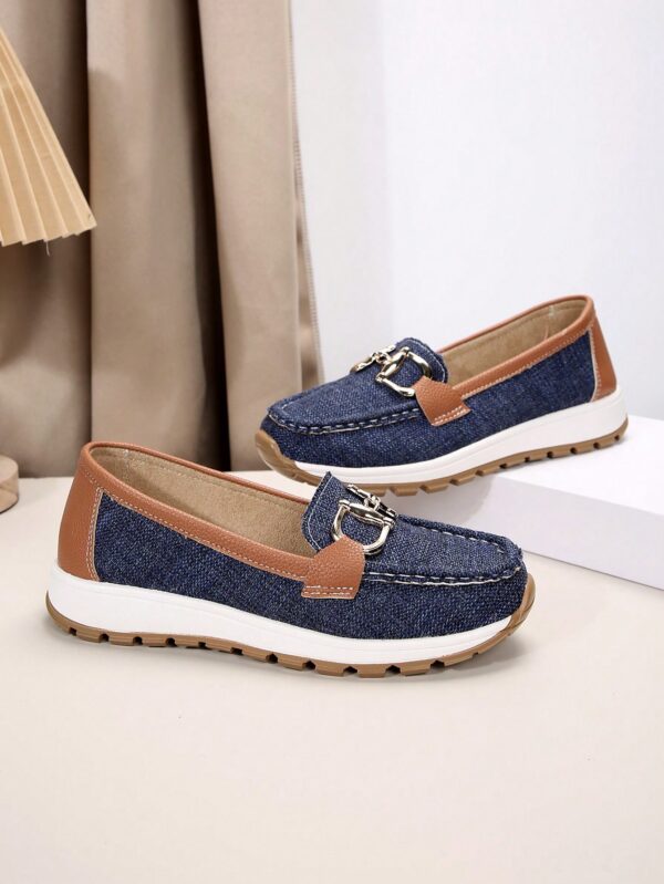 Zapatillas Khaki de Mujer con Suela Gruesa y Cómoda - Image 75