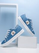 Zapatillas Deportivas de Lona para Mujer, Estilo Estudiantil
