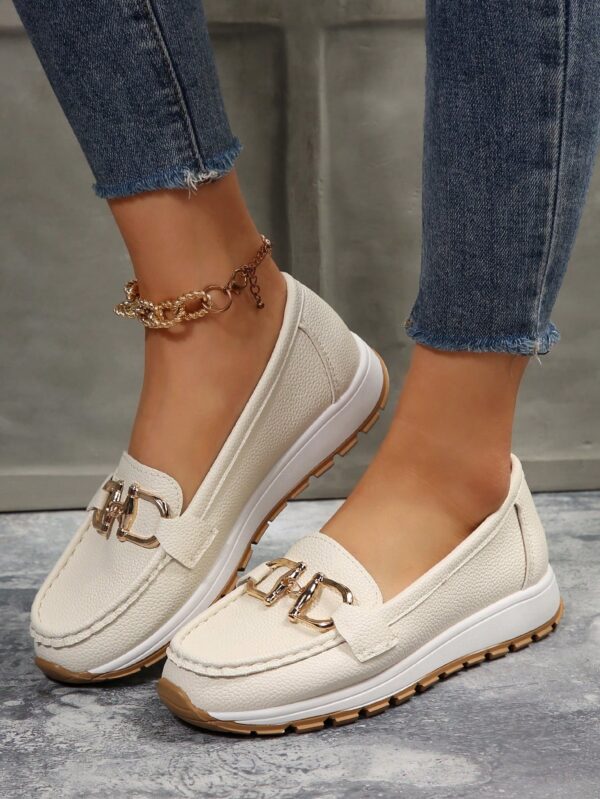 Zapatillas Khaki de Mujer con Suela Gruesa y Cómoda - Image 56