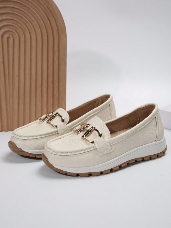 Zapatillas Khaki de Mujer con Suela Gruesa y Cómoda - Image 58