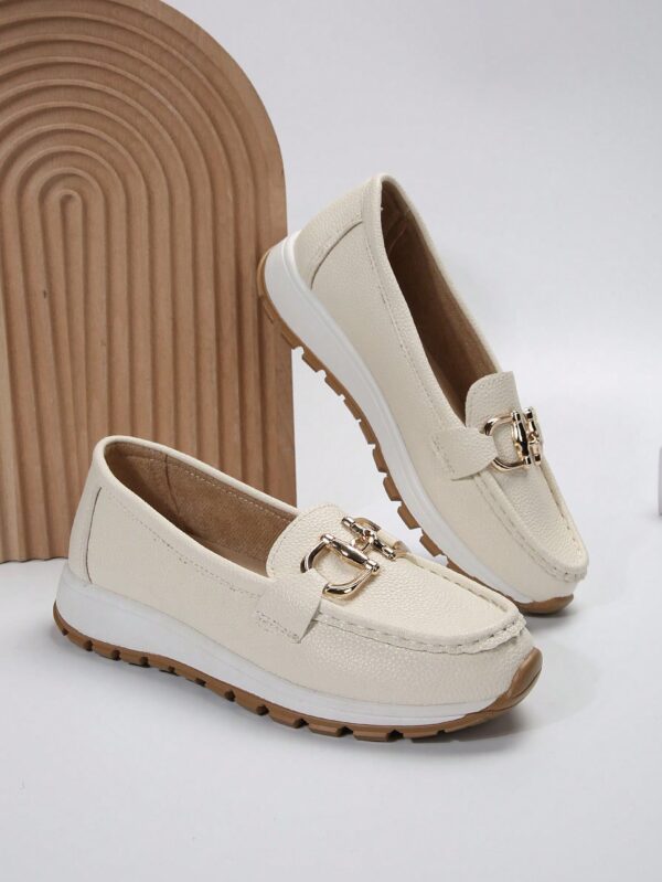 Zapatillas Khaki de Mujer con Suela Gruesa y Cómoda - Image 60