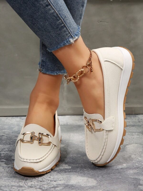 Zapatillas Khaki de Mujer con Suela Gruesa y Cómoda - Image 61