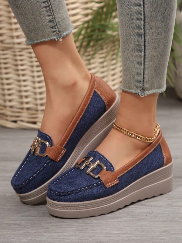 Zapatillas Khaki de Mujer con Suela Gruesa y Cómoda - Image 28