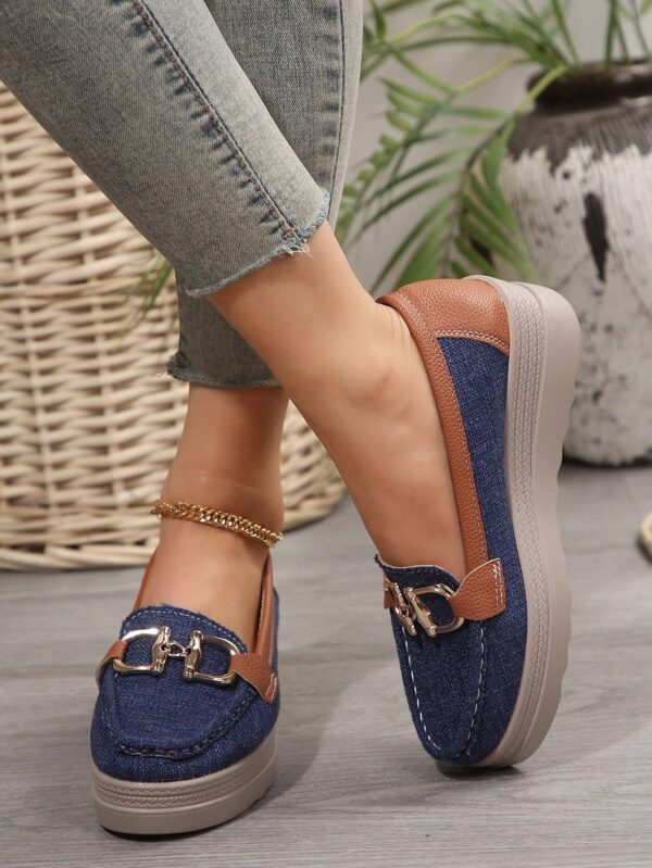 Zapatillas Khaki de Mujer con Suela Gruesa y Cómoda - Image 31