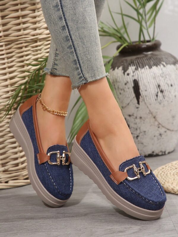 Zapatillas Khaki de Mujer con Suela Gruesa y Cómoda - Image 32