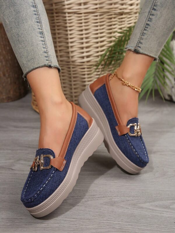 Zapatillas Khaki de Mujer con Suela Gruesa y Cómoda - Image 33