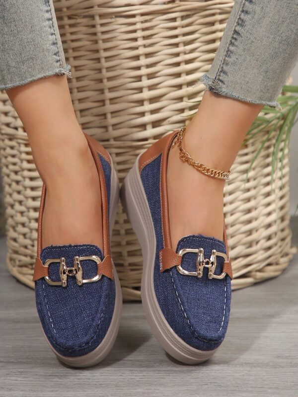 Zapatillas Khaki de Mujer con Suela Gruesa y Cómoda - Image 34