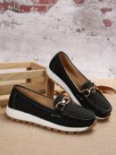 Zapatillas Khaki de Mujer con Suela Gruesa y Cómoda