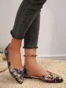 Zapatos Planos de Mujer en Beige, punta fina para Primavera/Otoño