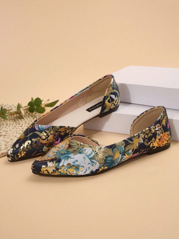 Zapatos Planos de Mujer en Beige, punta fina para Primavera/Otoño - Image 35