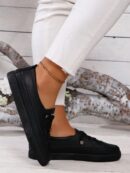 Zapatillas Deportivas Planas de Mujer con Detalles de Strass