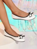 Mocasines de Verano con Lazo y Punta Redonda