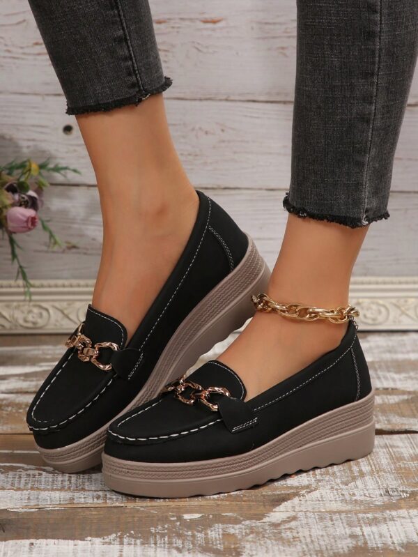 Zapatillas Khaki de Mujer con Suela Gruesa y Cómoda - Image 17
