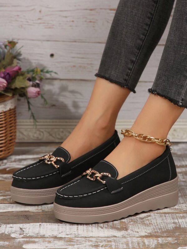 Zapatillas Khaki de Mujer con Suela Gruesa y Cómoda - Image 20