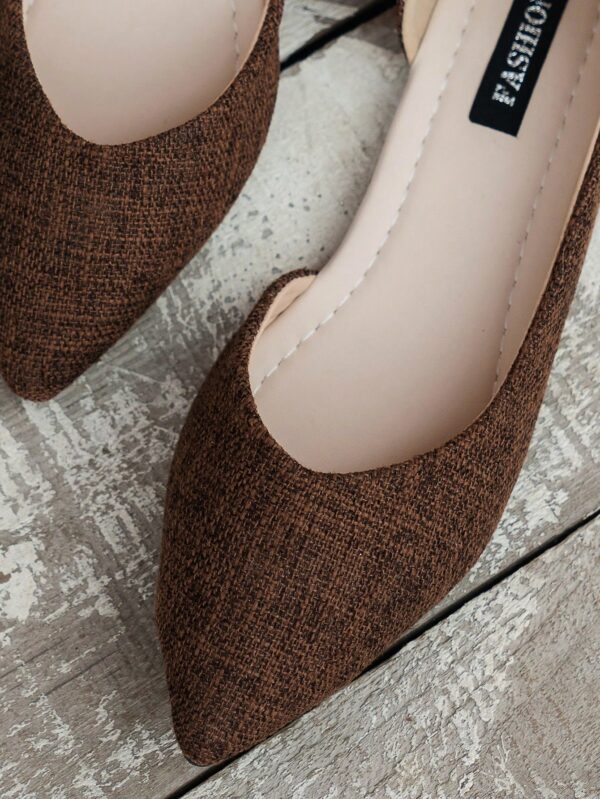 Zapatos Planos de Mujer en Beige, punta fina para Primavera/Otoño - Image 49
