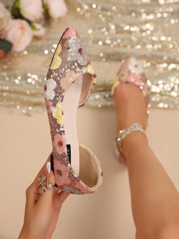 Zapatos Planos de Mujer en Beige, punta fina para Primavera/Otoño - Image 40