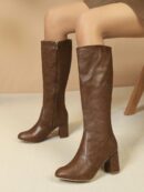 Botas Fashion Casual para Mujer en Color Blanco