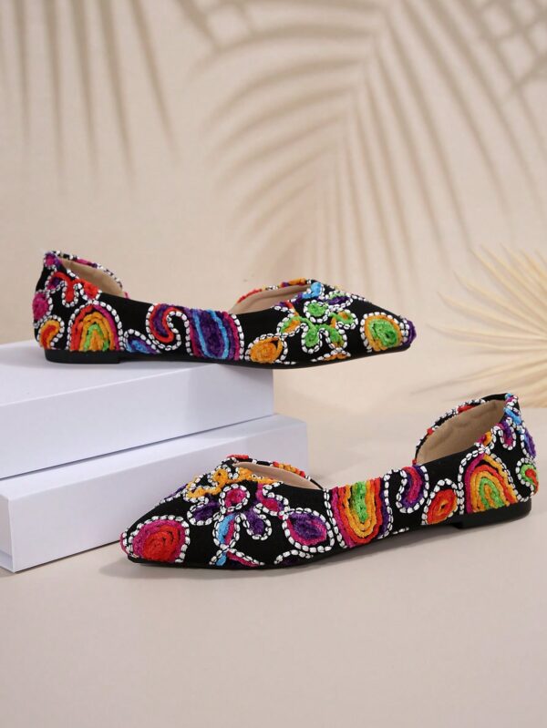 Zapatos Planos de Mujer en Beige, punta fina para Primavera/Otoño - Image 28