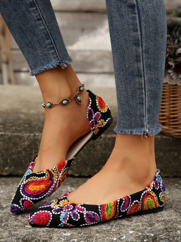 Zapatos Planos de Mujer en Beige, punta fina para Primavera/Otoño - Image 30