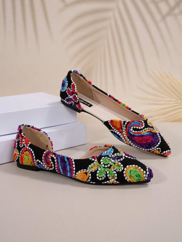 Zapatos Planos de Mujer en Beige, punta fina para Primavera/Otoño - Image 31