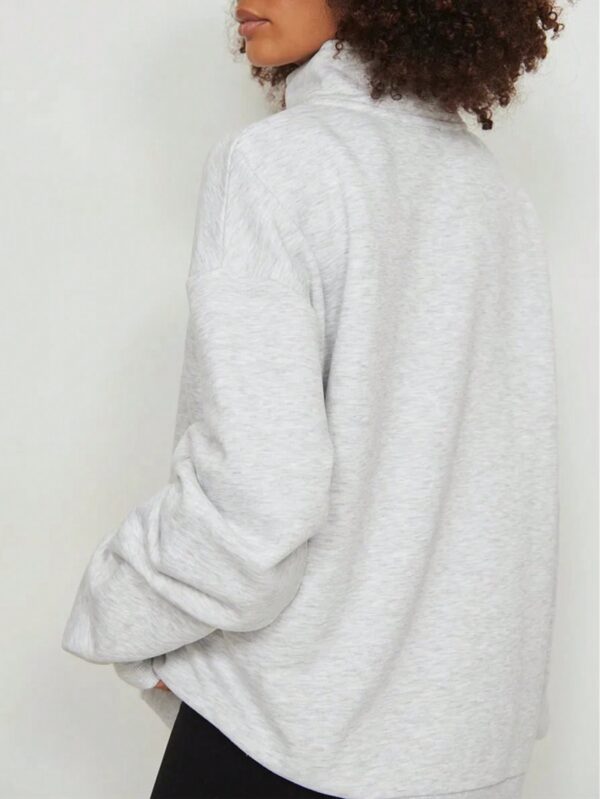 Sudadera Casual de Cuello Alto con Cierre y Manga Larga - Image 7