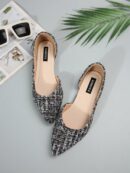 Zapatos Planos de Mujer en Beige, punta fina para Primavera/Otoño