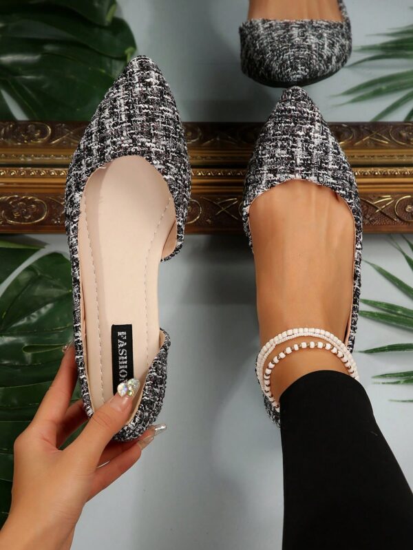 Zapatos Planos de Mujer en Beige, punta fina para Primavera/Otoño - Image 63