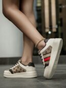 Zapatillas Deportivas con Estampado Aleatorio y Suela Gruesa
