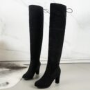 Botas de Invierno con Tacón Alto para Fiesta, Antideslizantes y Transpirables