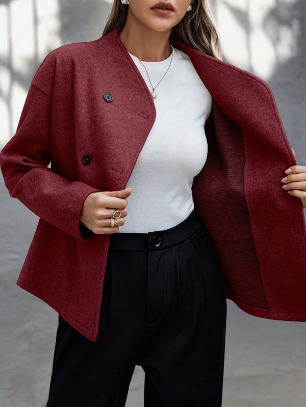Campera Casual de Manga Larga con Doble Botonadura - Image 28