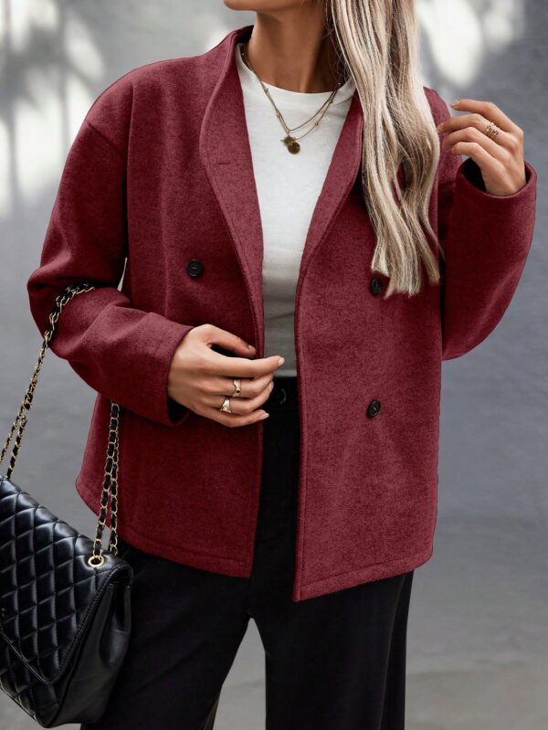 Campera Casual de Manga Larga con Doble Botonadura - Image 30