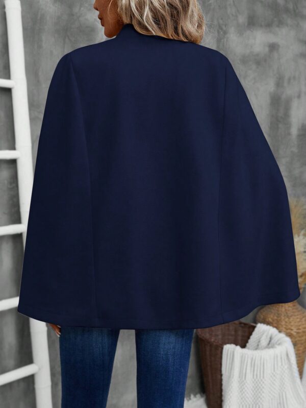 Blusa Elegante Negra con Abertura y Manga Larga - Image 14