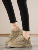 Zapatillas Deportivas con Estampado Aleatorio y Suela Gruesa