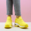Zapatillas Deportivas de Mujer con Amortiguación y Diseño Tejido