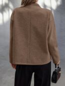 Campera Casual de Manga Larga con Doble Botonadura