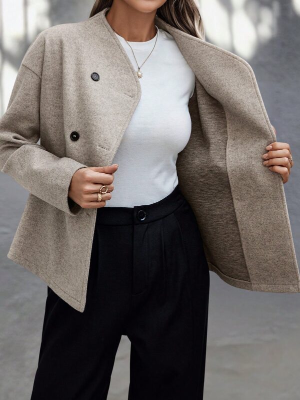 Campera Casual de Manga Larga con Doble Botonadura - Image 12