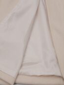 Chaqueta Elegante con Panel Peludo y Botón Doble