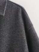 Chaqueta Retro de Otoño con Solapa y Bolsillos